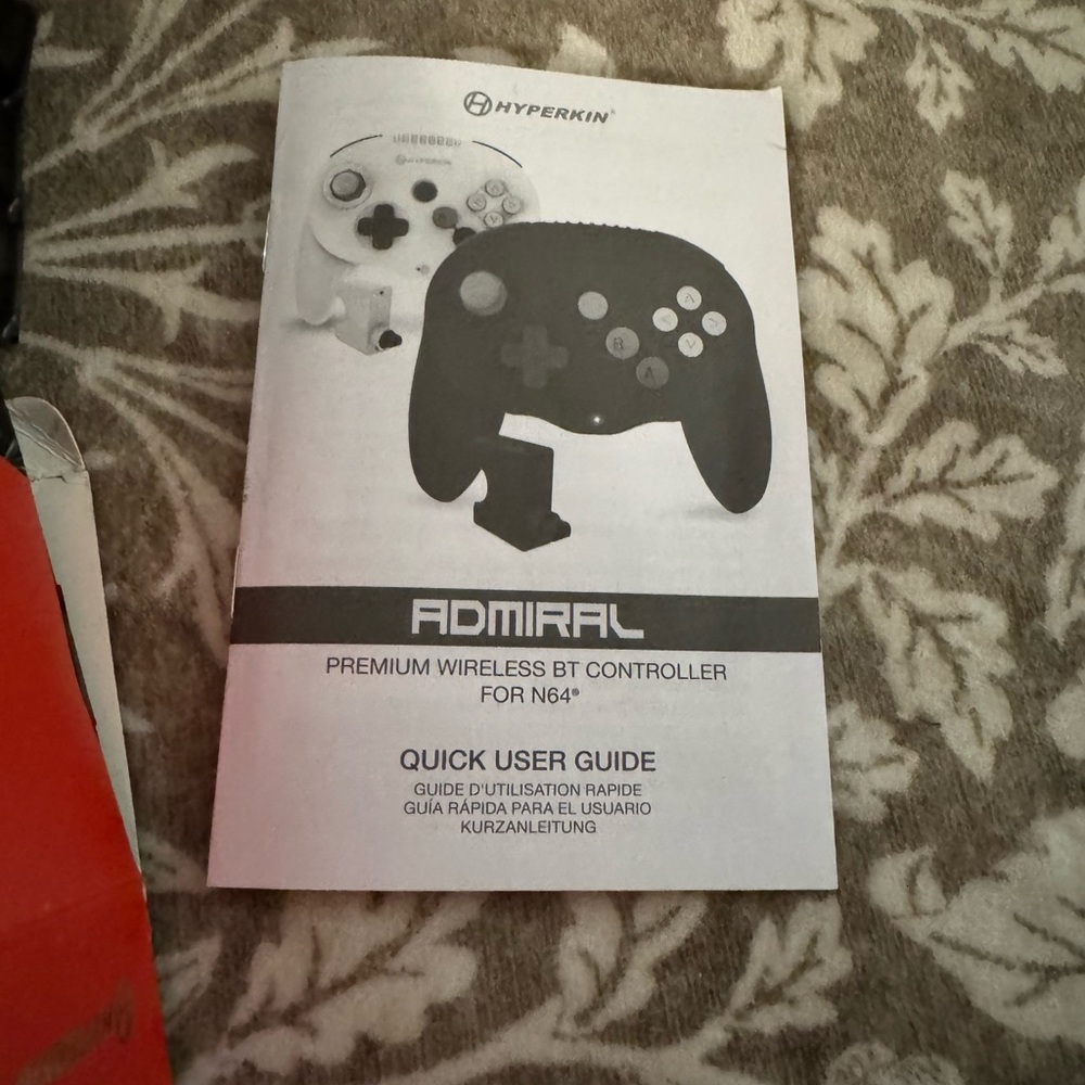 Admiral Premium Wireless BT Controller - Gray - Picture 4 of 4